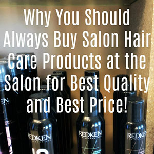 Why You Should Purchase Your Hair Care Products from Your Chazio's Stylist  - Chazio's Hair Colour Salon